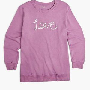 Lane Bryant Lilac Graphic Sweatshirt 18/20 (2X)